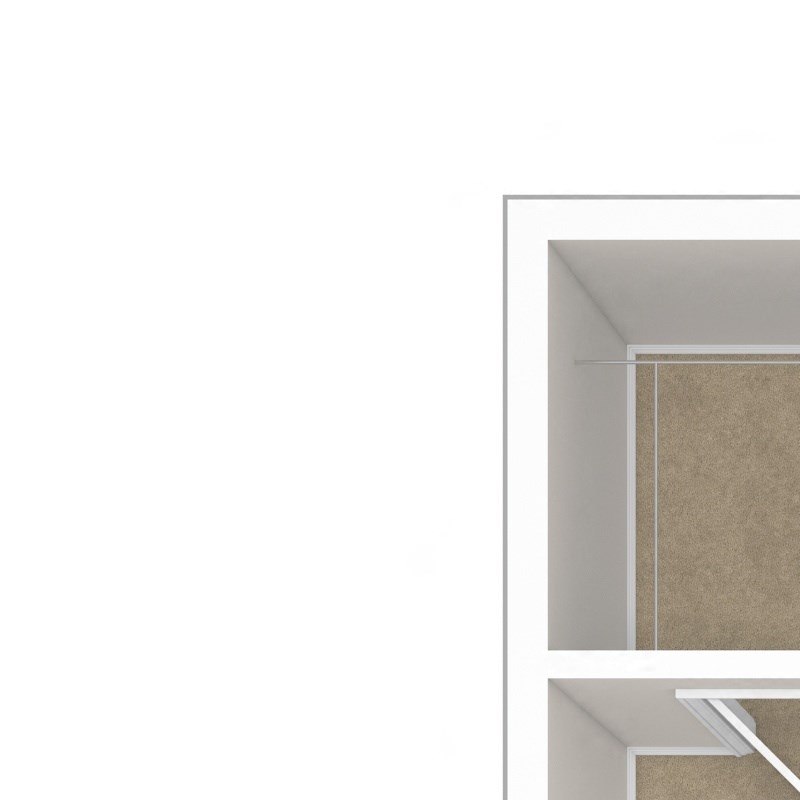 One Bedroom A3 Floor Plan One bedroom One bathroom Floor Plan A3at Andante Apartments, Phoenix, 85048